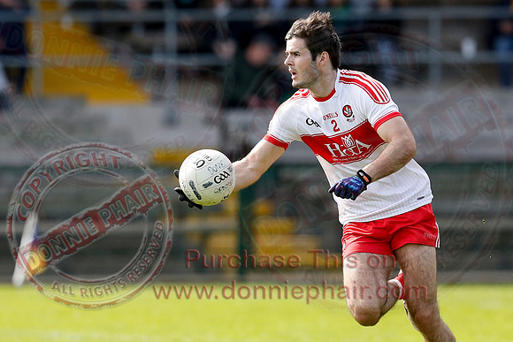Fermanagh (0-13) v Derry (2-8) in Division 2 Allianz GAA Football League, Round 7.