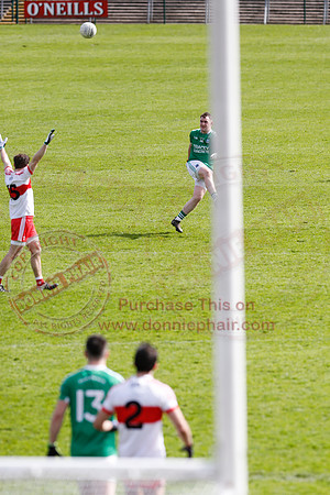 Fermanagh (0-13) v Derry (2-8) in Division 2 Allianz GAA Football League, Round 7.