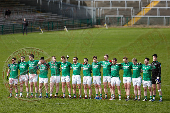 Fermanagh (0-13) v Derry (2-8) in Division 2 Allianz GAA Football League, Round 7.