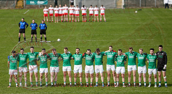 Fermanagh (0-13) v Derry (2-8) in Division 2 Allianz GAA Football League, Round 7.