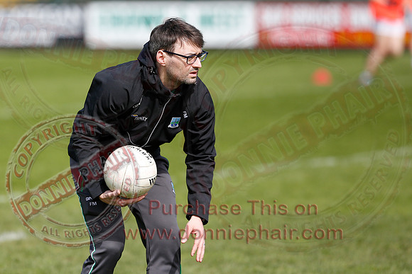 Fermanagh (0-13) v Derry (2-8) in Division 2 Allianz GAA Football League, Round 7.