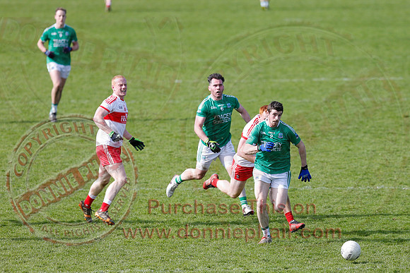 Fermanagh (0-13) v Derry (2-8) in Division 2 Allianz GAA Football League, Round 7.