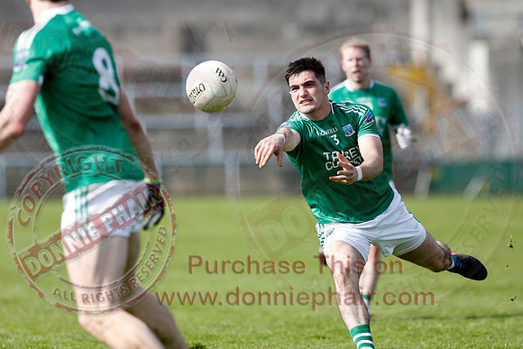Fermanagh (0-13) v Derry (2-8) in Division 2 Allianz GAA Football League, Round 7.