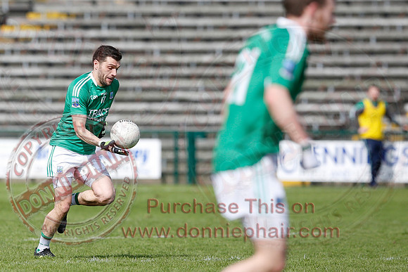 Fermanagh (0-13) v Derry (2-8) in Division 2 Allianz GAA Football League, Round 7.