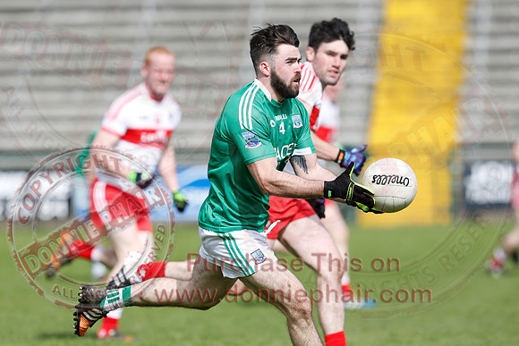 Fermanagh (0-13) v Derry (2-8) in Division 2 Allianz GAA Football League, Round 7.