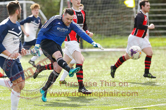 Lisnaskea Rovers (4) V Enniskillen Athletic (5) in Mulhern Cup.