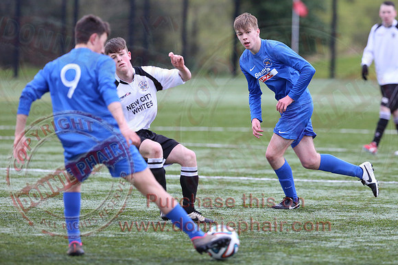 Ballinamallard United III (3) V Lisburn Distillery (3) in IFA Youth League