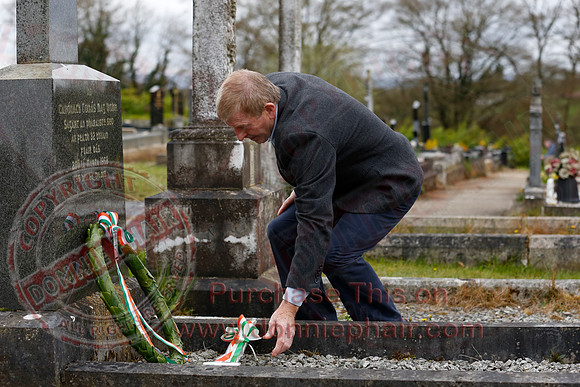 Easter Rising Commemoration in Newtownbutler.