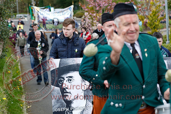 Easter Rising Commemoration in Newtownbutler.