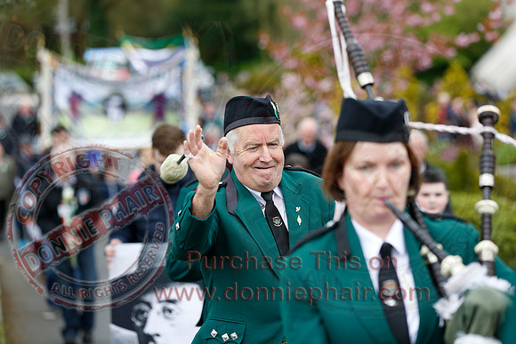 Easter Rising Commemoration in Newtownbutler.