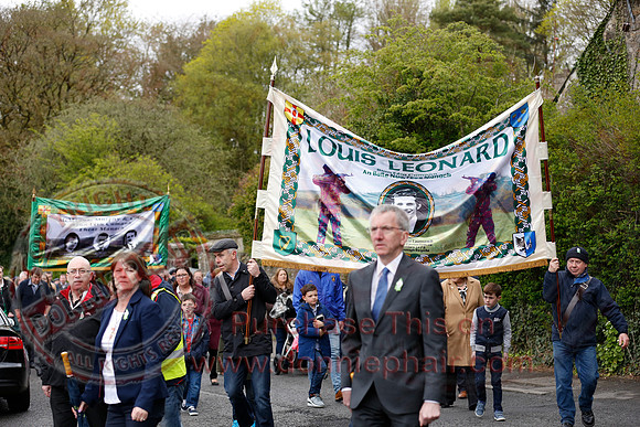 Easter Rising Commemoration in Newtownbutler.
