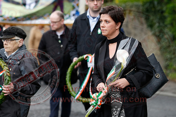 Easter Rising Commemoration in Newtownbutler.