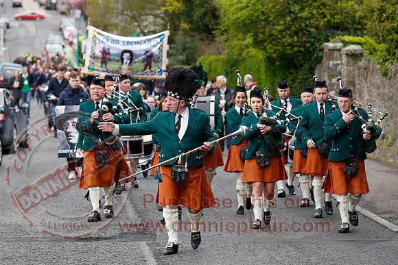 Easter Rising Commemoration in Newtownbutler.