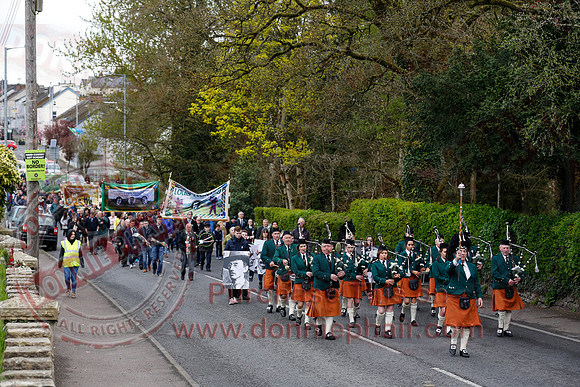 Easter Rising Commemoration in Newtownbutler.