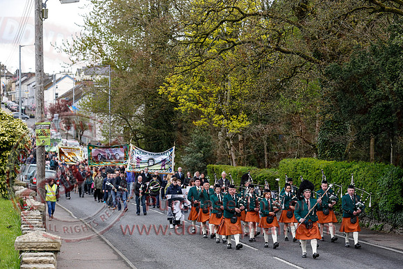 Easter Rising Commemoration in Newtownbutler.