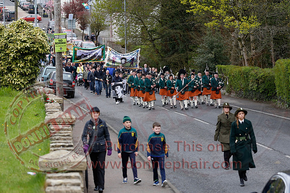 Easter Rising Commemoration in Newtownbutler.