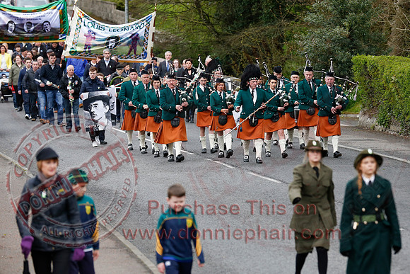 Easter Rising Commemoration in Newtownbutler.