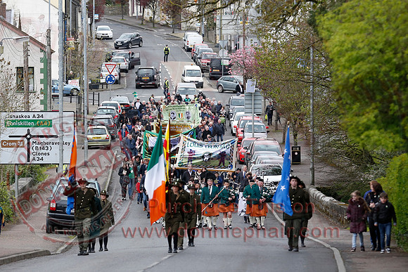 Easter Rising Commemoration in Newtownbutler.