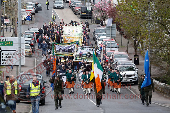 Easter Rising Commemoration in Newtownbutler.