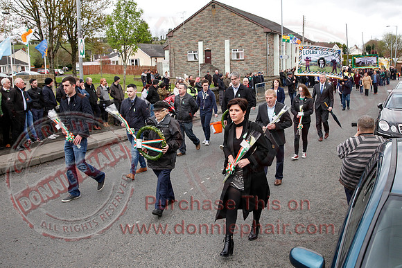 Easter Rising Commemoration in Newtownbutler.