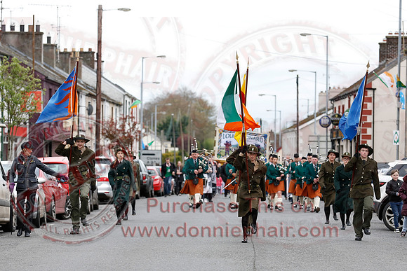 Easter Rising Commemoration in Newtownbutler.