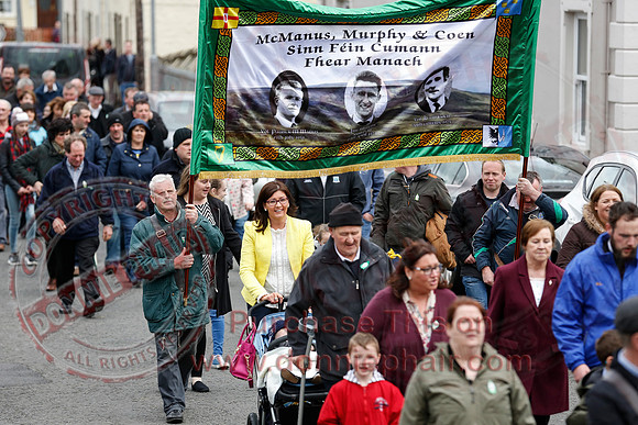 Easter Rising Commemoration in Newtownbutler.