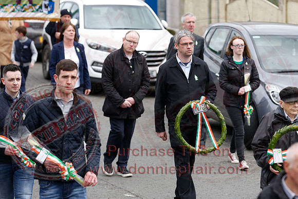 Easter Rising Commemoration in Newtownbutler.