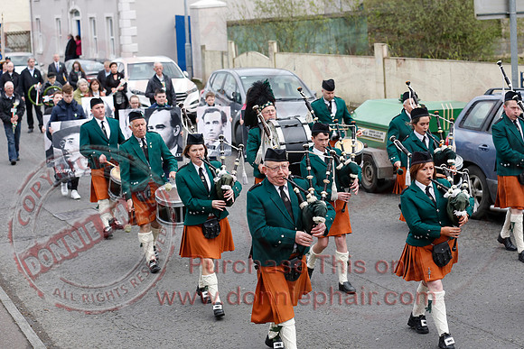 Easter Rising Commemoration in Newtownbutler.