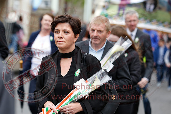 Easter Rising Commemoration in Newtownbutler.