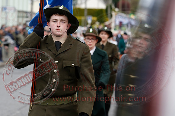 Easter Rising Commemoration in Newtownbutler.
