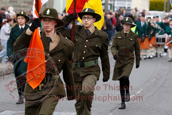 Easter Rising Commemoration in Newtownbutler.
