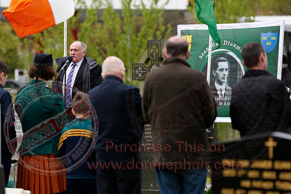 aster Rising Commemoration in Derrylin.