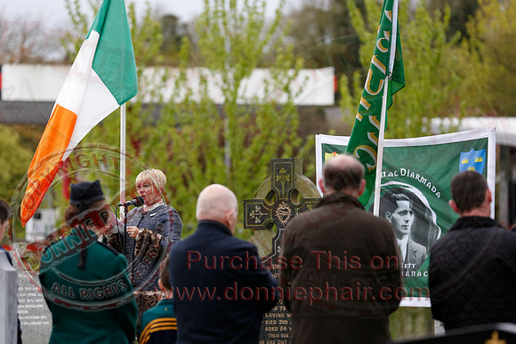 aster Rising Commemoration in Derrylin.