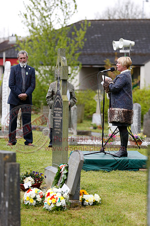 aster Rising Commemoration in Derrylin.
