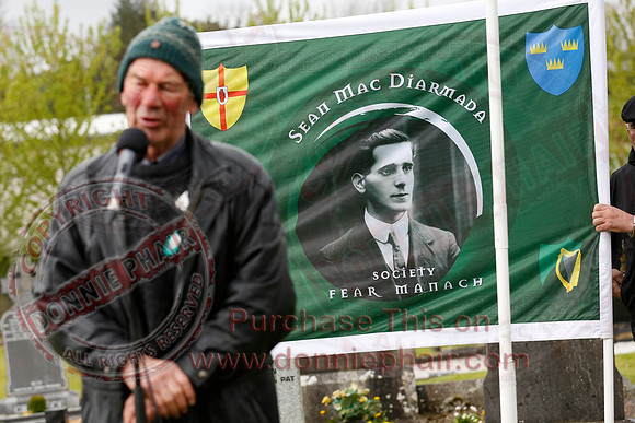 aster Rising Commemoration in Derrylin.
