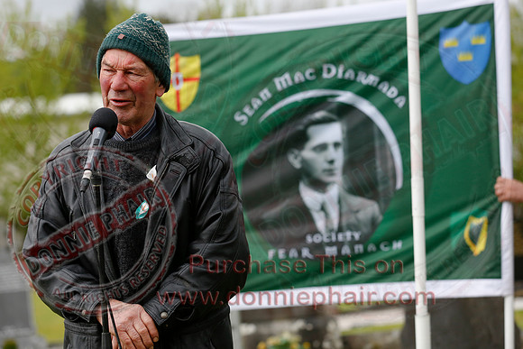 aster Rising Commemoration in Derrylin.