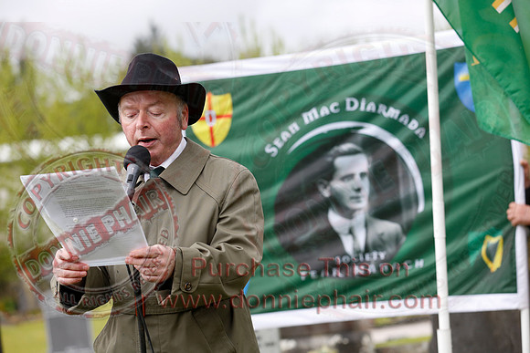 aster Rising Commemoration in Derrylin.