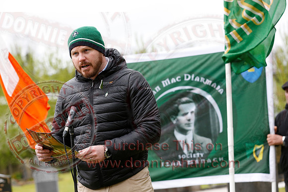 aster Rising Commemoration in Derrylin.