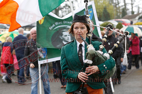 aster Rising Commemoration in Derrylin.