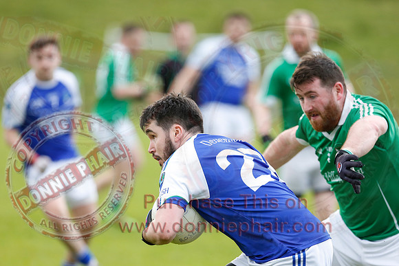 Roslea (3-04) V Devenish (1-12) in GAA Senior Football League Division One.