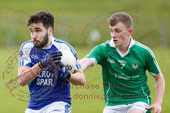 Roslea (3-04) V Devenish (1-12) in GAA Senior Football League Division One.