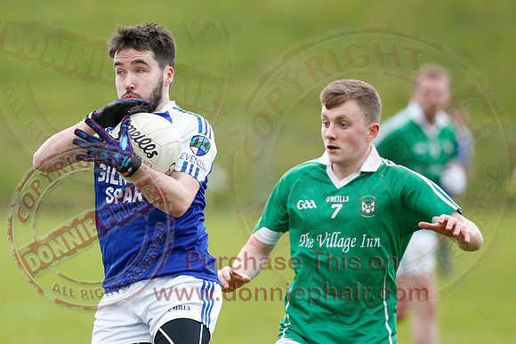 Roslea (3-04) V Devenish (1-12) in GAA Senior Football League Division One.