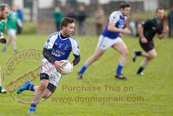 Roslea (3-04) V Devenish (1-12) in GAA Senior Football League Division One.