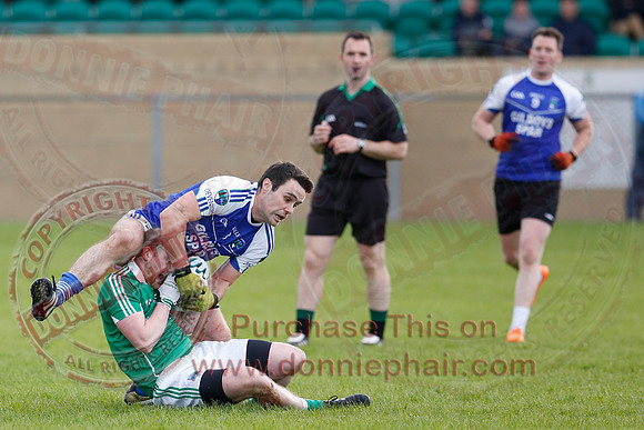 Roslea (3-04) V Devenish (1-12) in GAA Senior Football League Division One.