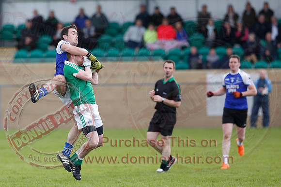 Roslea (3-04) V Devenish (1-12) in GAA Senior Football League Division One.