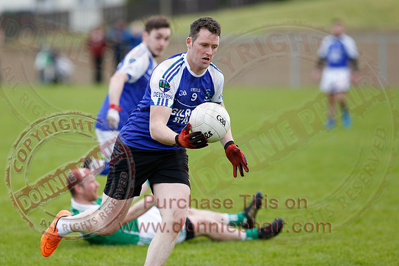 Roslea (3-04) V Devenish (1-12) in GAA Senior Football League Division One.