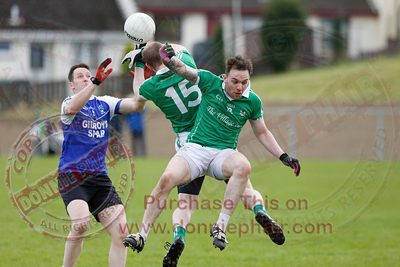 Roslea (3-04) V Devenish (1-12) in GAA Senior Football League Division One.