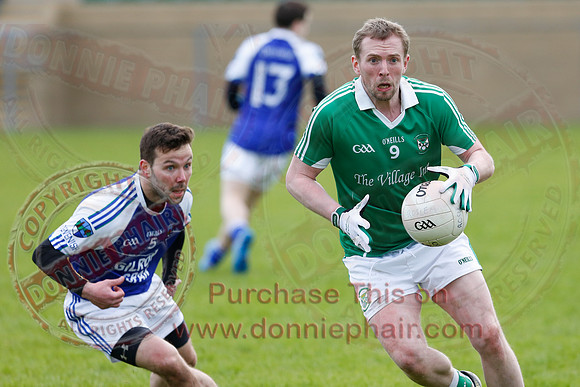 Roslea (3-04) V Devenish (1-12) in GAA Senior Football League Division One.