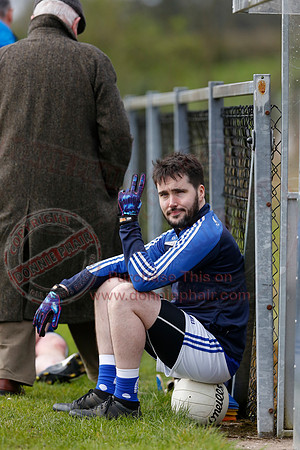 Roslea (3-04) V Devenish (1-12) in GAA Senior Football League Division One.