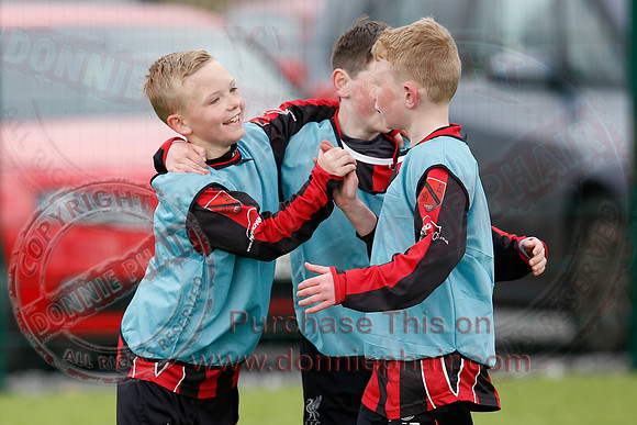 Lisnaskea Rovers (3) V Enniskillen Rangers (1) in U11 BYKL Soccer.